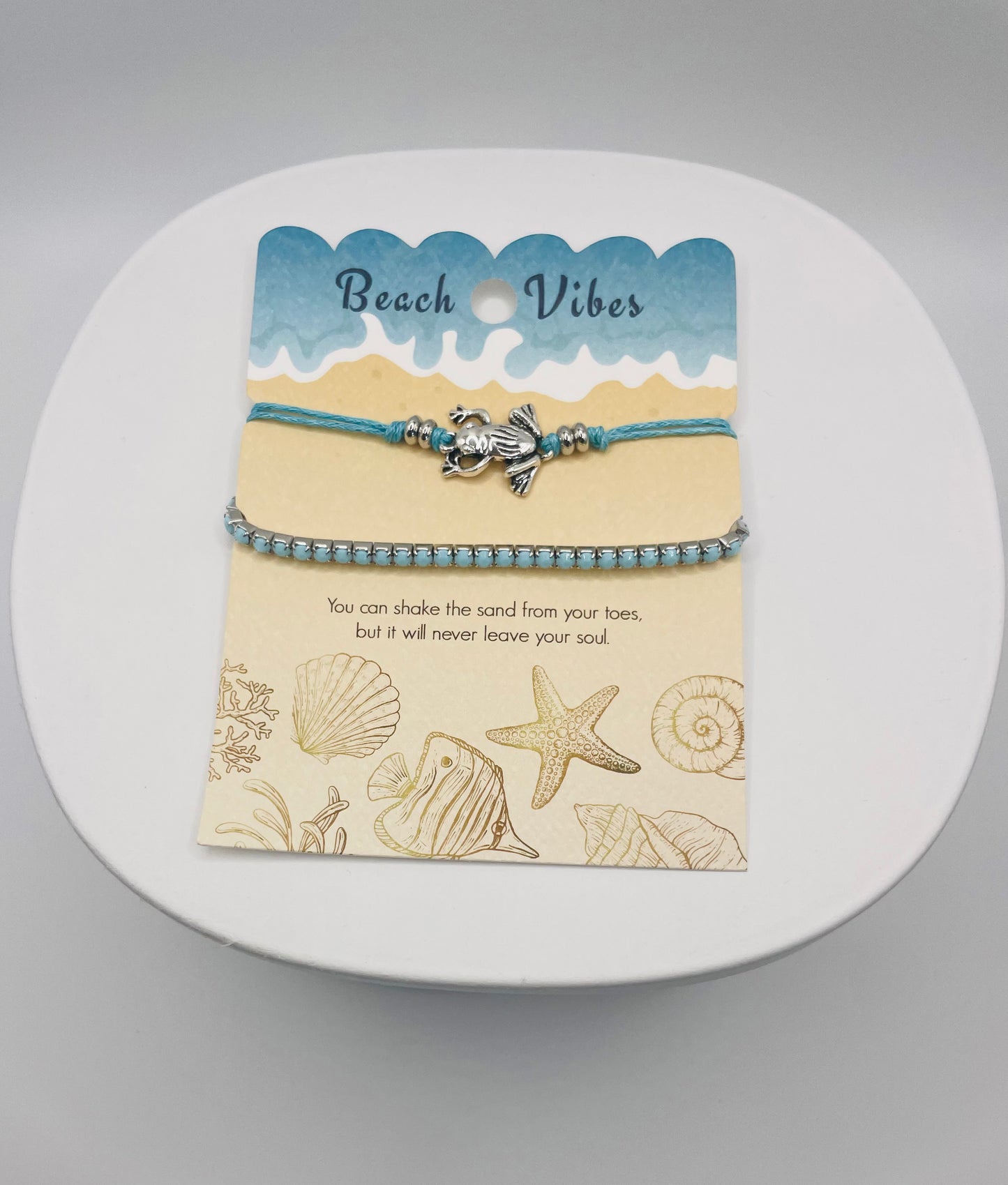 Frog Bracelet- Aquatic