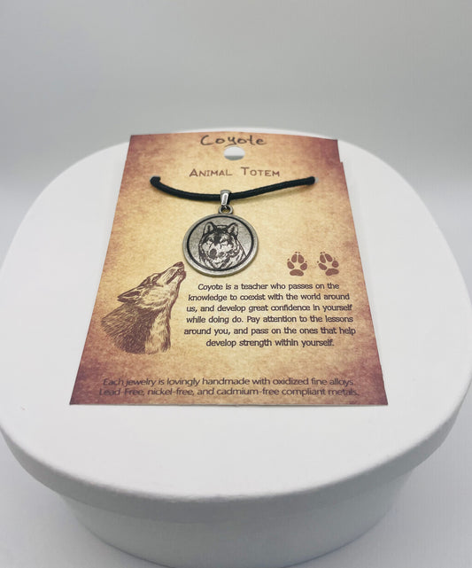 Coyote Necklace- Animals of USA