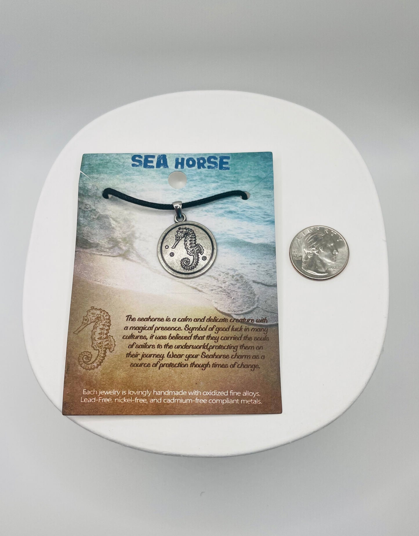 Seahorse Necklace- Ocean Animals