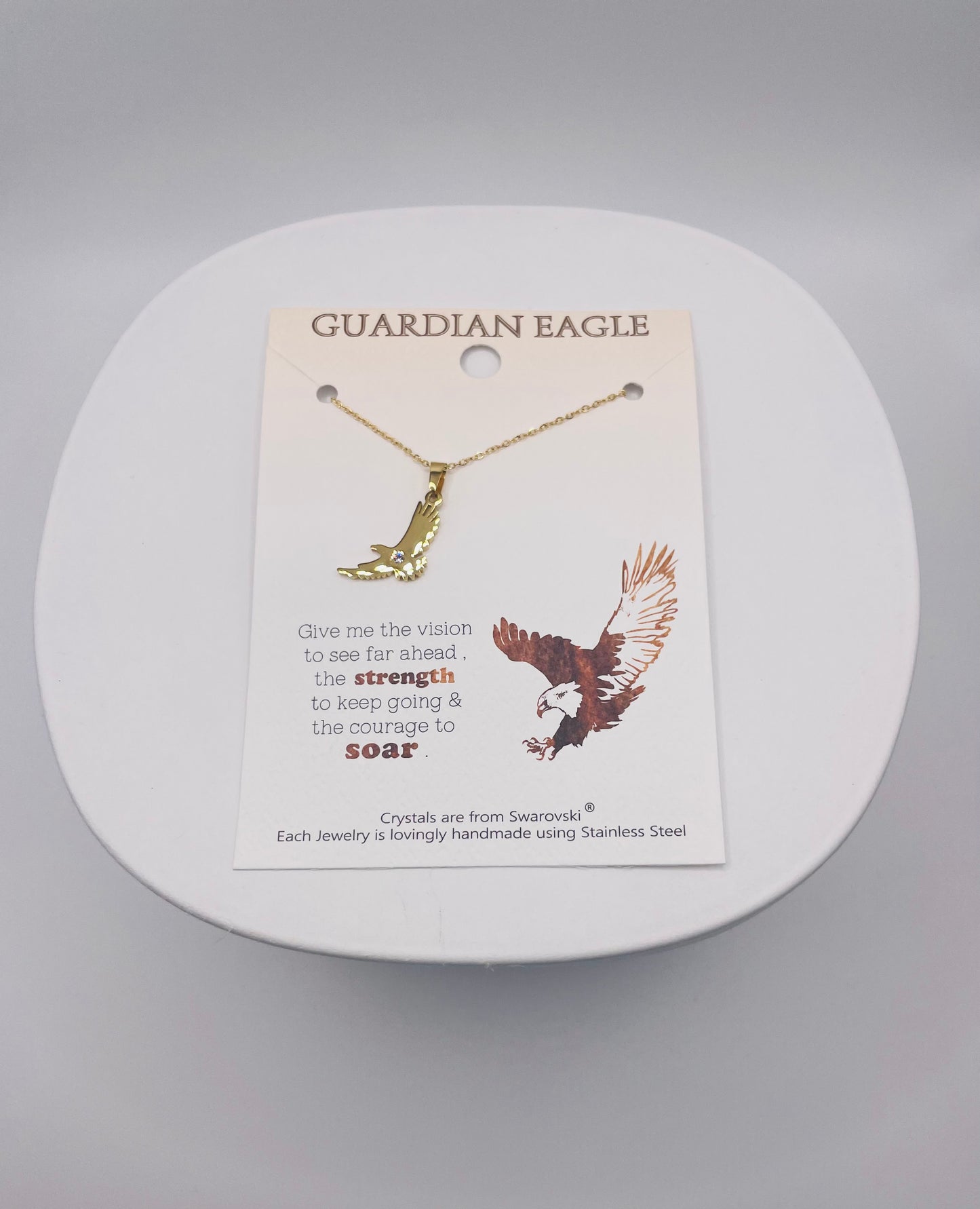 Guardian Eagle Necklace- Animals of USA